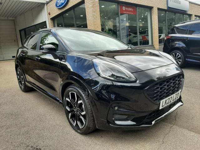 Ford Puma 1.0 EcoBoost 125ps MHEV ST-Line X 5dr Hatchback Petrol Agate Black