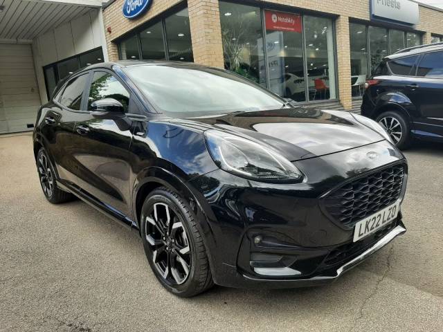 Ford Puma 1.0 EcoBoost 125PS MHEV ST-Line X 5dr Hatchback Petrol Agate Black