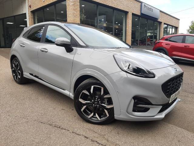 Ford Puma 1.0 EcoBoost 125ps MHEV ST-Line X 5dr DCT Auto Hatchback Petrol Grey Matter