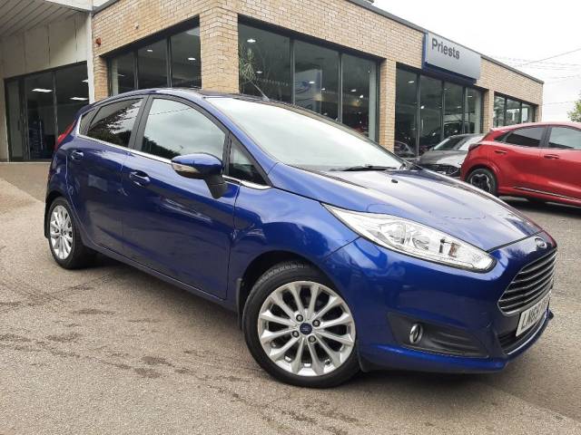 Ford Fiesta 1.0 EcoBoost 125ps Titanium X 5dr Hatchback Petrol Deep Impact Blue