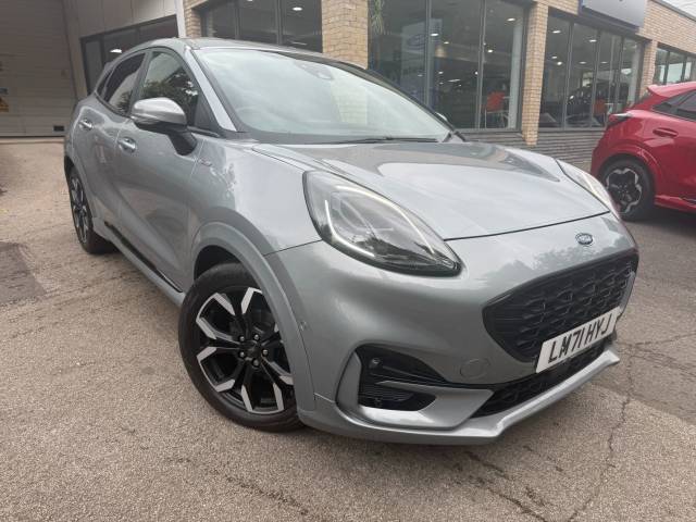 Ford Puma 1.0 EcoBoost 155ps MHEV ST-Line X 5dr Hatchback Petrol Solar Silver