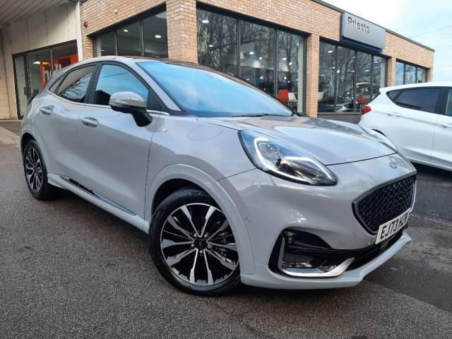 Ford Puma 1.0 EcoBoost 155ps MHEV ST-Line Vignale 5dr DCT Auto Hatchback Petrol Grey Matter