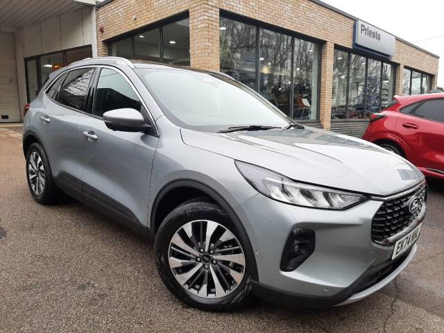 Ford Kuga 2.5 243ps PHEV Titanium 5dr CVT Auto Hatchback Hybrid Solar Silver