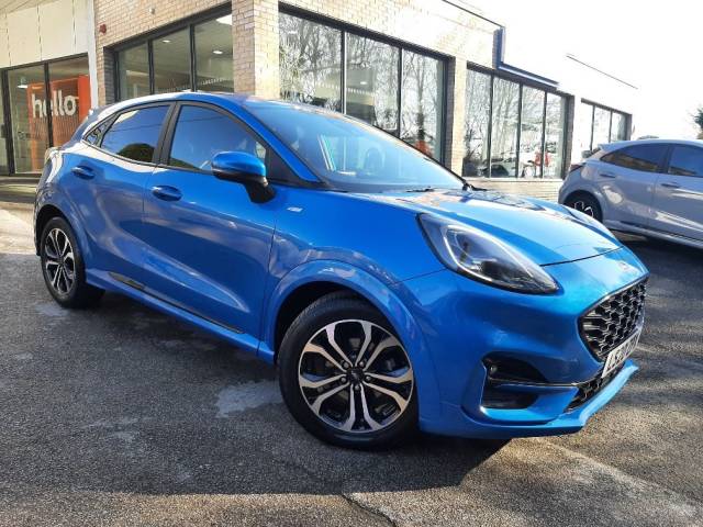 Ford Puma 1.0 EcoBoost 125ps MHEV ST-Line 5dr Hatchback Petrol Desert Island Blue