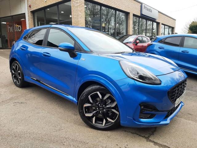 Ford Puma 1.0 EcoBoost 125ps MHEV ST-Line X 5dr Hatchback Petrol Desert Island Blue