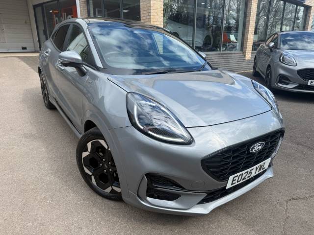 Ford Puma 1.0 EcoBoost 155ps MHEV ST-Line X DCT Auto 5dr Hatchback Petrol Solar Silver