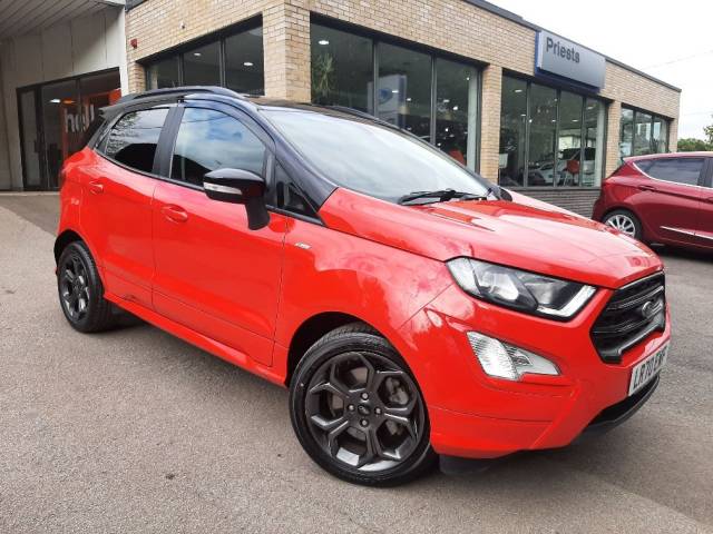 Ford Ecosport 1.0 EcoBoost 125ps ST-Line 5dr Hatchback Petrol Race Red