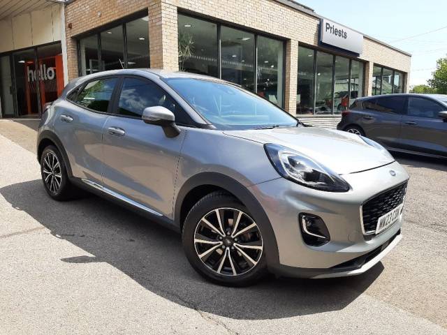 Ford Puma 1.0 EcoBoost 155PS MHEV Titanium 5dr Hatchback Petrol Solar Silver